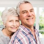 Portrait of smiling senior couple