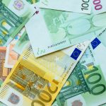 Euro cash background