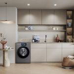 BESPOKE AI Washer in kitchen